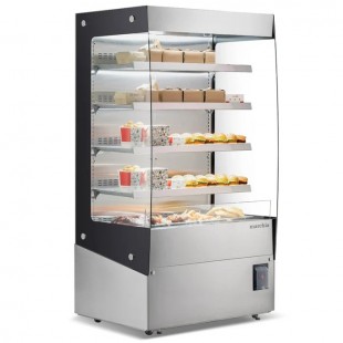 USR Brands MHS1200 Marchia Open Heated Display Warming Case Grab And Go 45.8”W X 29.4”D X 80”H
