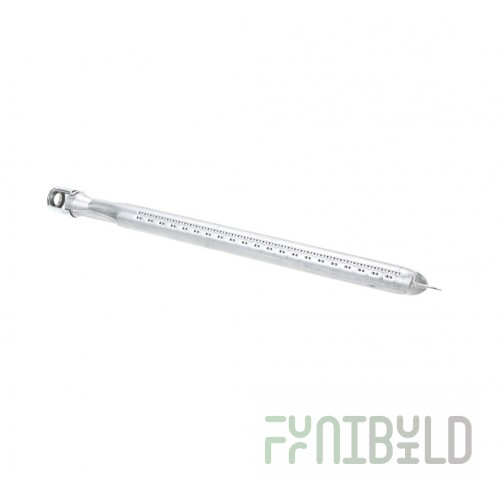 Garland 1028191 20-1/2 Inch Gas Oven Burner Steel with Air Shutter 9/16 Inch Hole