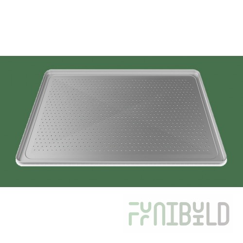 Baking sheet aluminum TG410 (Baking tray BICO GmbH 600x400 aluminum, perforated, uncoated)
