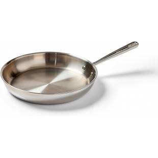 Stanton Trading SSFP12 12-1/2 Inch Fry Pan Induction Ready Aluminum Core