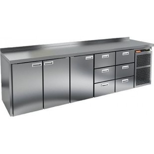 Table with refrigerated cabinet Hicold GNBB2/TN (1835x700x850, -2...+10 °С)