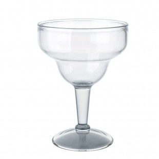 Yanco SM-36-MG 36 Oz Jumbo Margarita Glass Break-Resistant Plastic Pack of 12