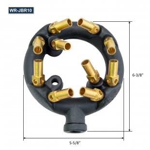 GSW USA WR-JB(R10NG) Jet Burner Tip 3/8 Inch Pipe 10 Tips 80000 BTU - Gas GSW USA WR-JB(R10NG) Jet Burner Tip 3/8 Inch Pipe 10 Tips 80000 BTU - Gas