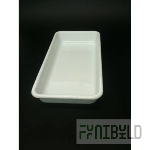 Tray 225x135x40mm, white D-41 AB