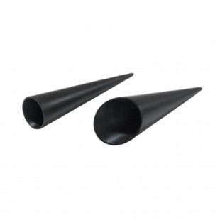Matfer 345446 1-1/2 Inch Diameter Exoglass Cone Mold Non-stick 12 Packs