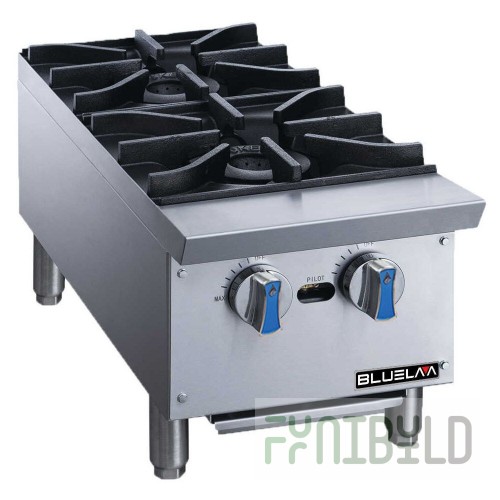 Blue Air BLHP12 Hot Plate Countertop Heavy Duty Stainless Steel Construction