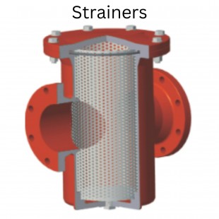 Market Forge TSS-3 Solid Strainer for 3 Inch Draw-offs with Corrosion Resistant Material