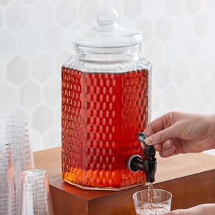 Acopa 1 Gallon Glass Beverage Dispenser