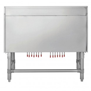 Hubert 32L-008 Kratos Underbar Ice Bin With 7-Circuit Cold Plate And Bottle Holders