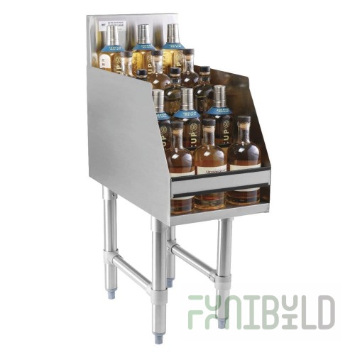 Hubert 32L-063 Kratos Liquor Display Rack 23