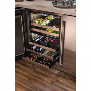 Perlick GMDS19X72 72 Inch Ice Display Bar with Glass and Stainless Steel Perlick GMDS19X72 72 Inch Ice Display Bar with Glass and Stainless Steel