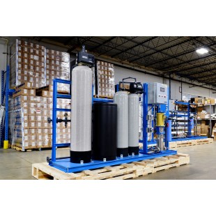 Crown Steam 1195484 Water Filtration System for Medium Steamers with Scale Elimination