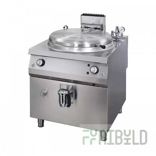 Exhibition stand for a cooking kettle (60 l)