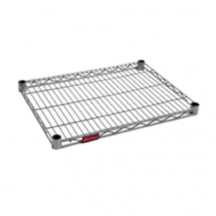 Eagle A2460W 60 Inch Adjustable Shelf Wire with QuadTruss Design Epoxy Coated