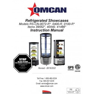 Omcan 47315 Chestnut Roaster Portable Battery Operated Stainless Steel