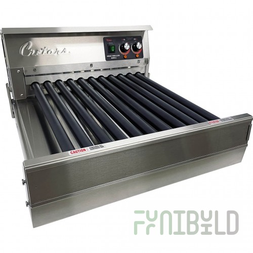 Hubert 30Y-011 Kratos® Sneeze Gurad Hot Dog Grill Cover Fits 5 Roller Model 30Y-010
