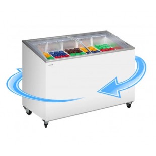 Ice cream freezer display case Frigomat GX68 W