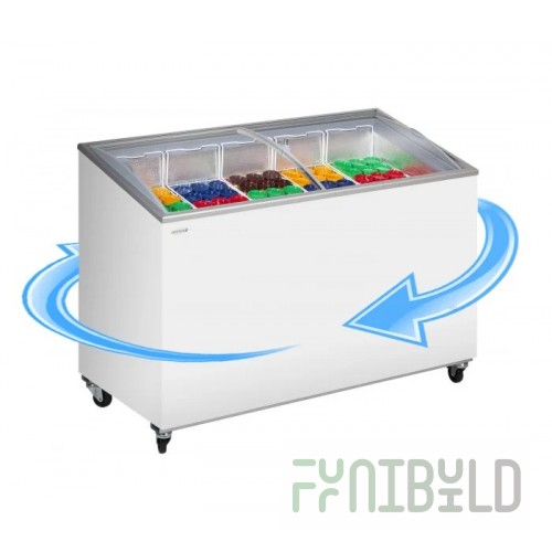 Ice cream freezer display case Frigomat GX68 W