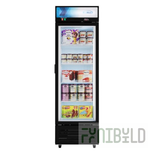 Koolmore KM-MDF-1GD-12C 24-1/5 Inch 12 cu Ft Freezer Merchandiser with Glass Door