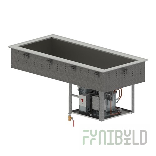 Vollrath FC-4CP-01120-R 15 Inch Refrigerated Cold Pan Drop-in 1-well