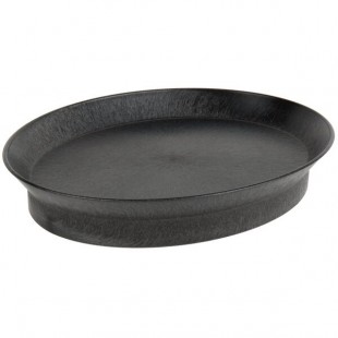 HS Inc HS1058-PK 13 Inch Oval Deli Server with Paprika Polypropylene