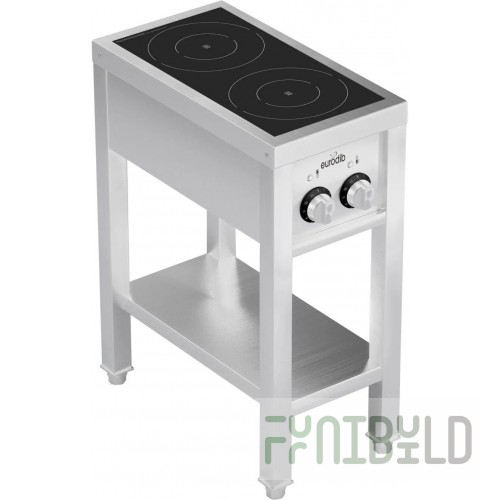 Eurodib FCIHD235OS3PH Commercial Freestanding Induction Cooktop 14