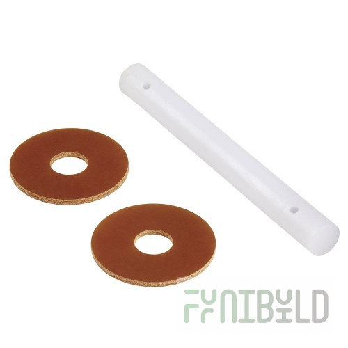 Hubert 87649 Replacement Feet For Cheese Slicer #50133 & #69949 Includes (4) Each: Rubber Feet & Screws