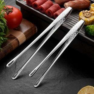Fortessa 2.5.003.00.287 6.75 Inch Hammered Utility Tongs Stainless Steel