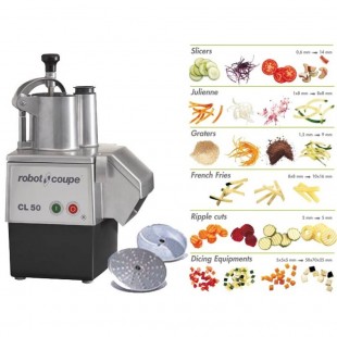 Vegetable cutting machine OM-300-01 (UKM-11-01) (870x300x625mm, production when cutting raw vegetables 100-350kg/h, when cutting cooked 160kg/h, 380V, 1.2/1.5kW, weight 68.5kg )