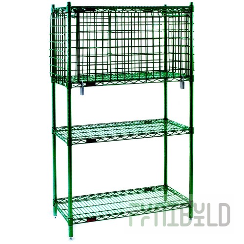 Eagle QPB1822E-6 22 Inch Wire Basket EAGLEgard hybrid epoxy with durable construction