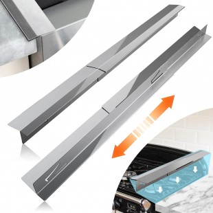 Pratica 200901 Oven Protector 24 Inch stainless steel with heat-resistant barrier