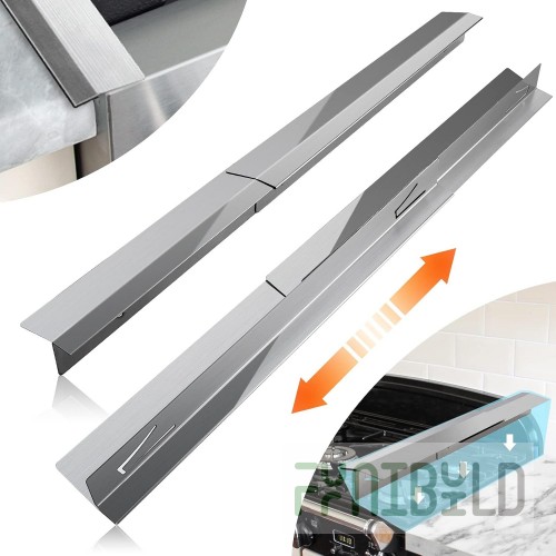 Pratica 200901 Oven Protector 24 Inch stainless steel with heat-resistant barrier