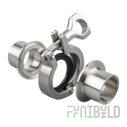Firex PAF2060 3 Inch Tri-clover Sanitary Fitting Stainless Steel with Durability