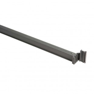 Cambro EMTR54580 54 Inch Traverse for Mobile Units with Brushed Granite Finish