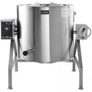 AccuTemp ALLGB-125 56 Inch Gas Stationary Kettle with Electronic Ignition 154800 BTU
