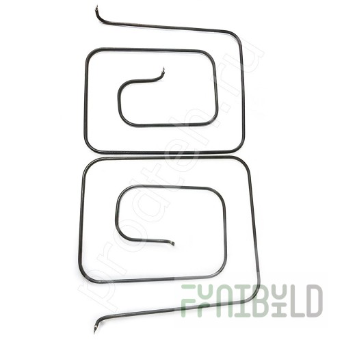 Set of heating elements 266S8/2.0T220 large right + left for sep-0.45 art TEN-266-TD
