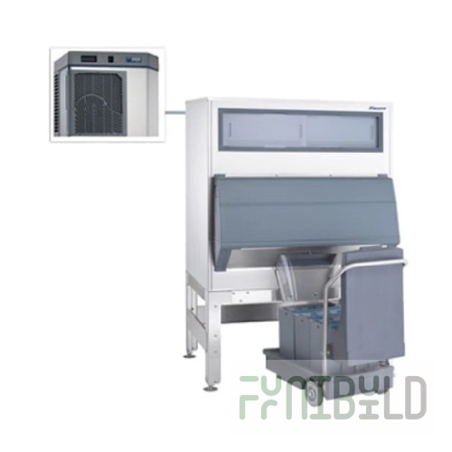 Follett HME1410WBS Water-cooled Ice Maker Micro Chewblet Nugget-style 1313 Lb/Day