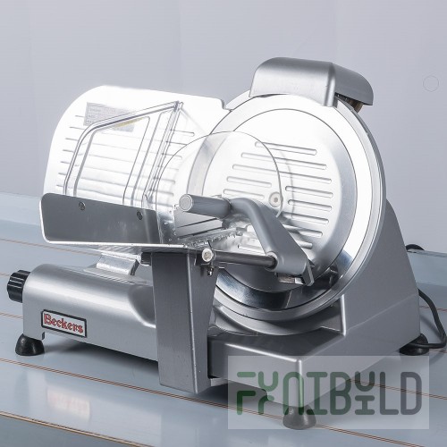 Slicer Beckers ES 220 (448x363x335 in, knife 220 in, cutting size 230x165, 0.14 kW, 220 V)