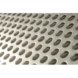 Alfa 5 038 SS 2 Inch Chopper Plate Stainless Steel 3/8 Inch Perforations