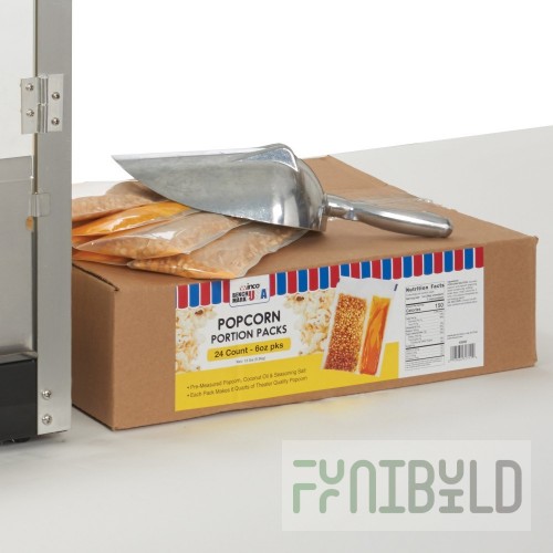 Winco 45006 6 Oz Kit Pre-measured Portions with Oil and Scoop
