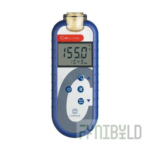 Comark C48 Thermometer W/out Probe 328 To 1112f