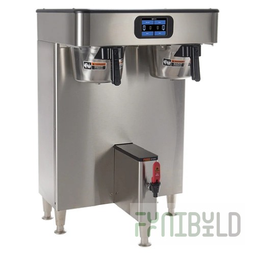Bunn 54200.0101 22 Inch Automatic Coffee Brewer Stainless Steel Twin