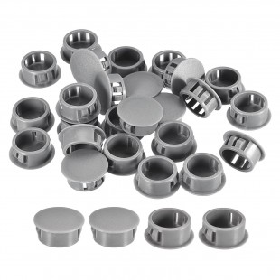 AllPoints 8087952 7/8 Inch OEM Hole Plug Gray Durable Polymer Closure