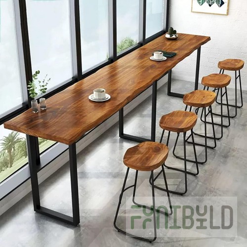 Plantation Prestige Commercial Furniture 2375700-01 24 Inch Diameter Bar Height Table Base with Powder Coat Finish