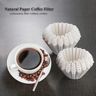 AllPoints 19473 15 Inch Paper Coffee Filter 500 Count for Commercial Brewing