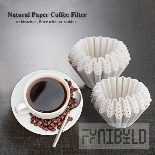 AllPoints 19473 15 Inch Paper Coffee Filter 500 Count for Commercial Brewing