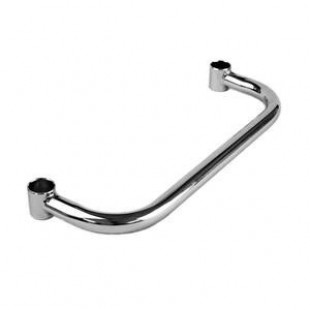 Thunder Group CMCH018 18 Inch Chrome-finish Cart Handle NSF listed with Extended Design
