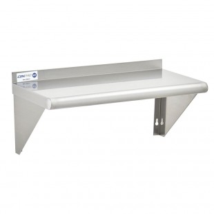 Hubert 29N-016 Kratos® Wall Shelf Stainless Steel 84