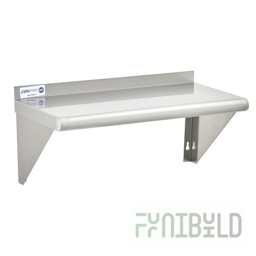 Hubert 29N-016 Kratos® Wall Shelf Stainless Steel 84
