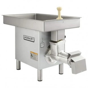 Hobart 4732A+BUILDUP 35 Inch Electric Meat Grinder with Removable Pan